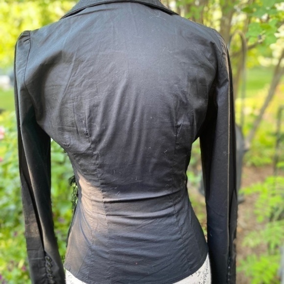 Le Full Wrap Black Top - Picture 5 of 11